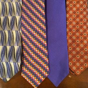 Pack of 12 silk ties